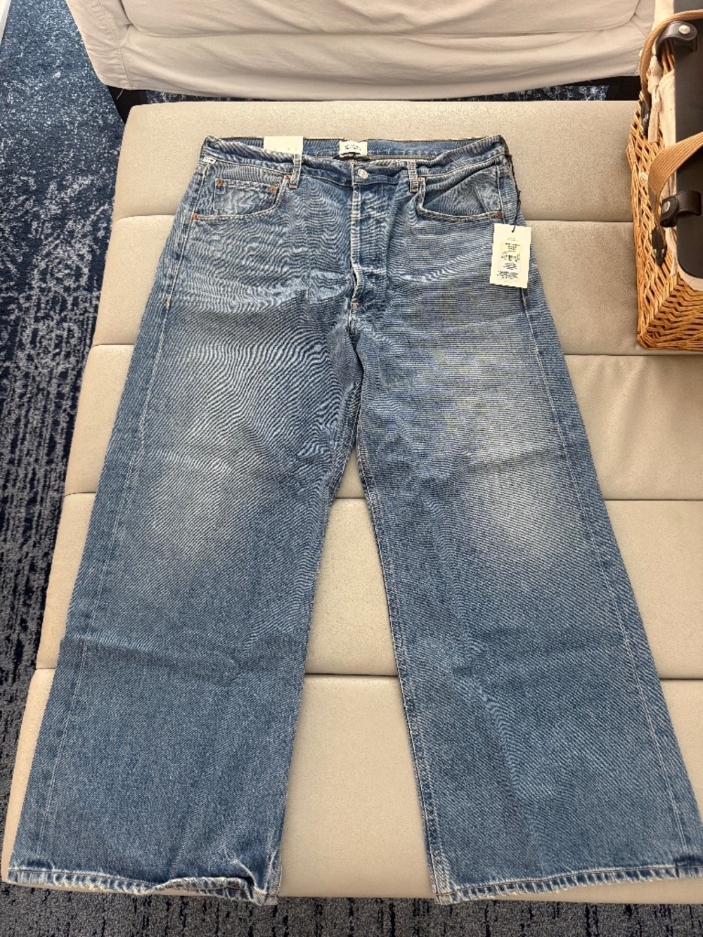 Citizens of humanity Gaucho Vintage Wide Leg Jeans size 33 New With Tags